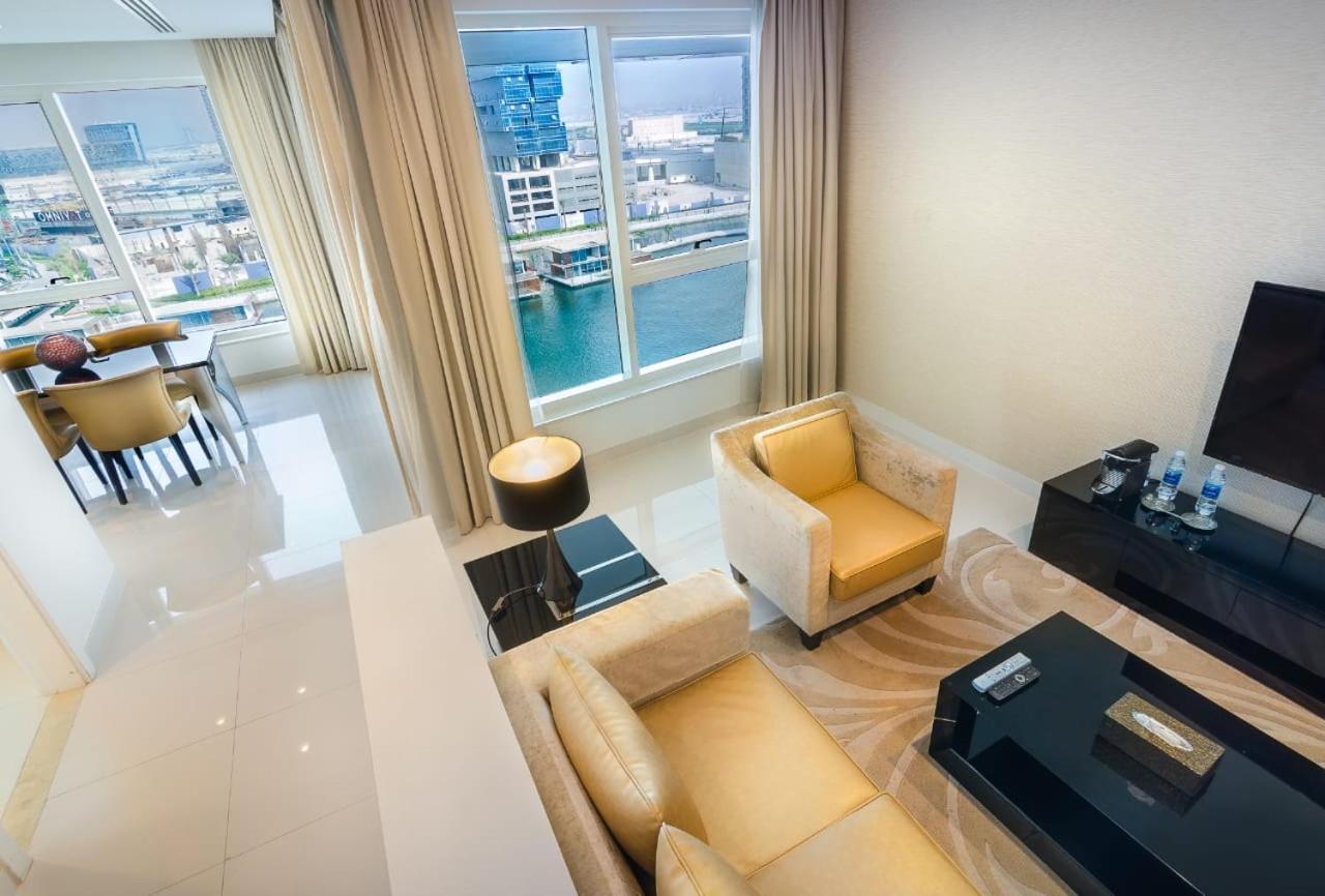 Waterfront Downtown- Damac Maison Canal View Dubai Ngoại thất bức ảnh