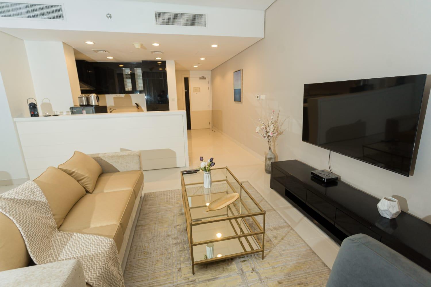 Waterfront Downtown- Damac Maison Canal View Dubai Ngoại thất bức ảnh